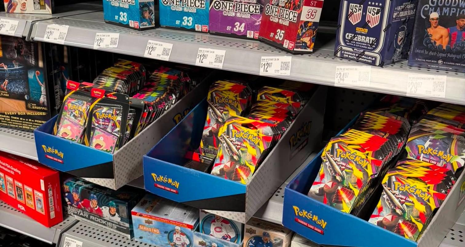Shelf photo: Booster Pack at Walmart Supercenter