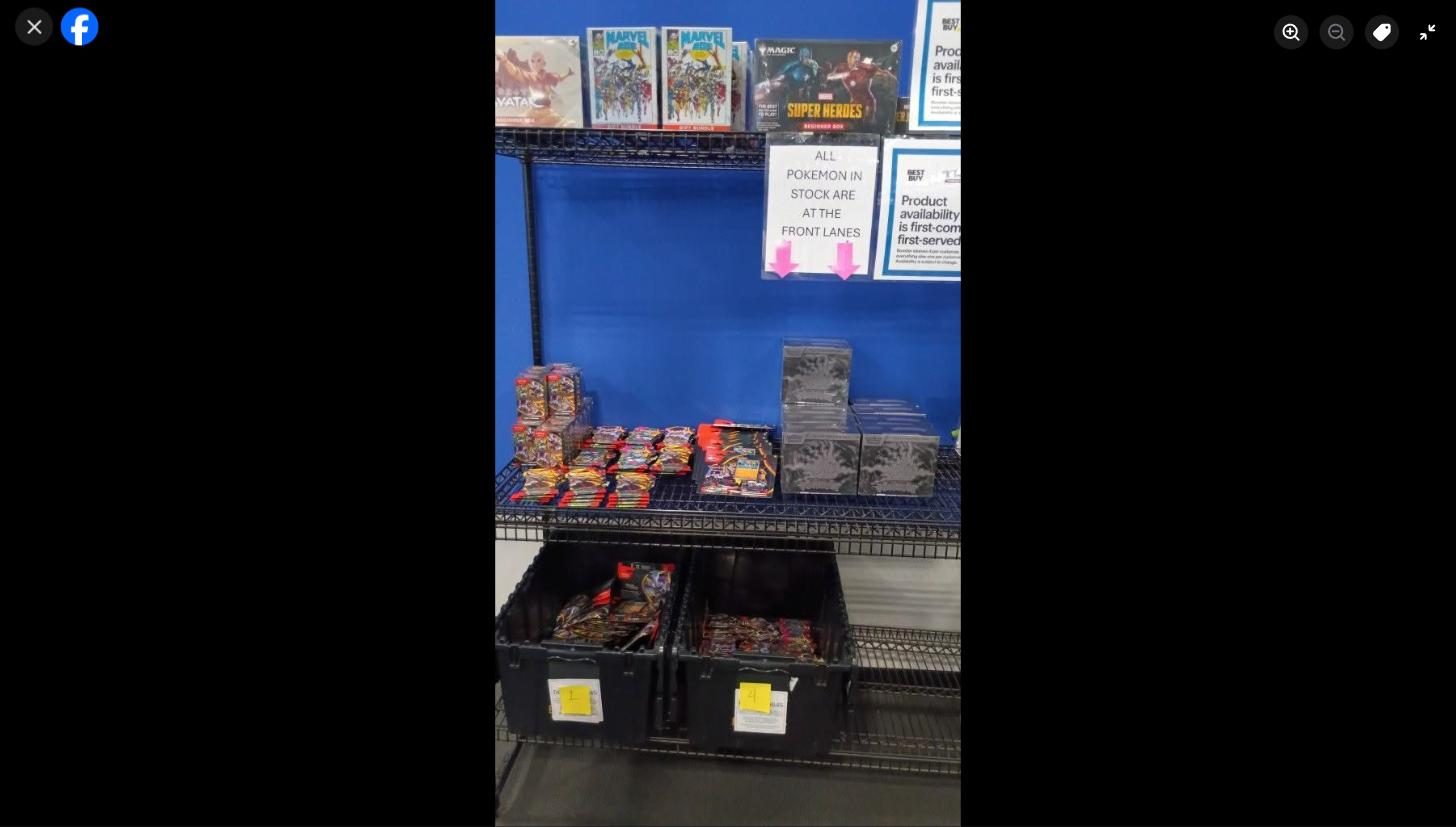 Shelf photo: at Best Buy