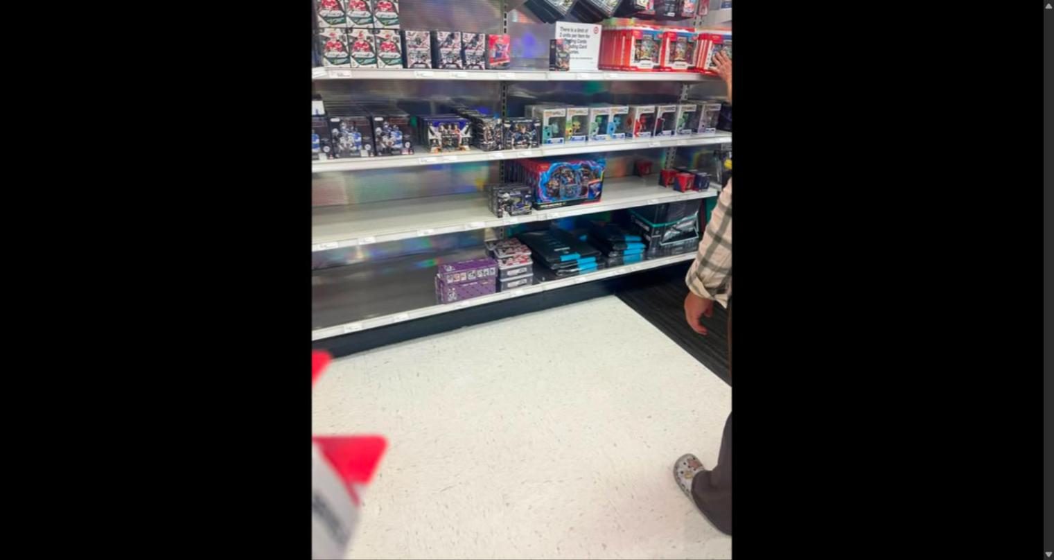 Shelf photo: FP2 at Target