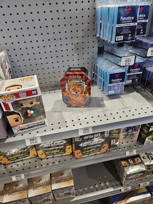 Shelf photo: ascended tin Collector Tin at Dick's Sporting Goods
