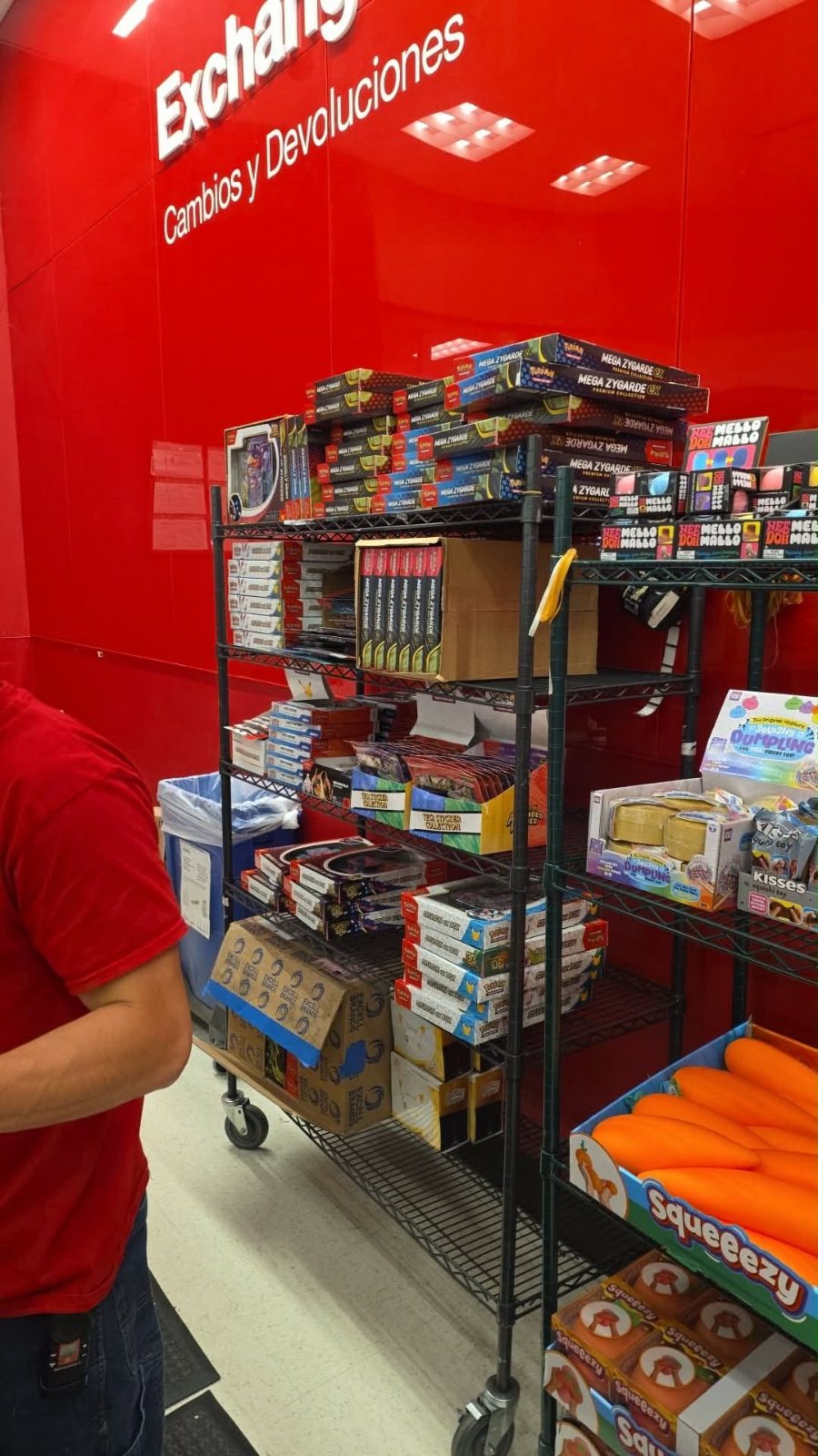 Shelf photo: Mega Zygarde ex Premium Collection Premium Box at Target