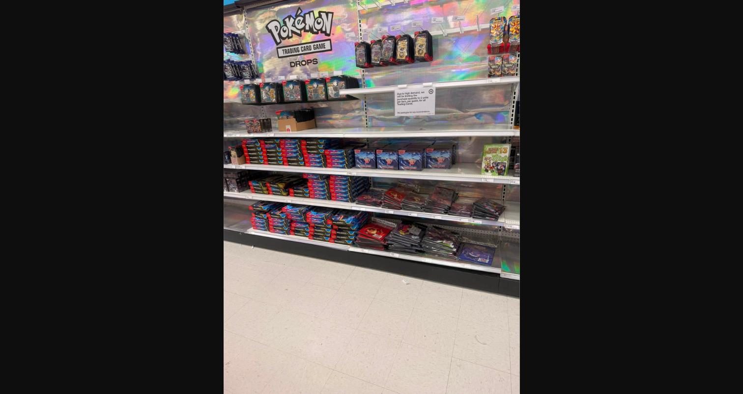 Shelf photo: Mixed restock (multiple items) at Target